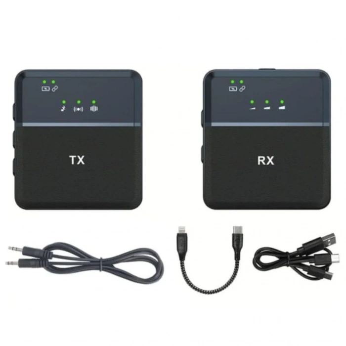 Ergonomik Lightning Type-c Aux Mikrofon - 1 Adet