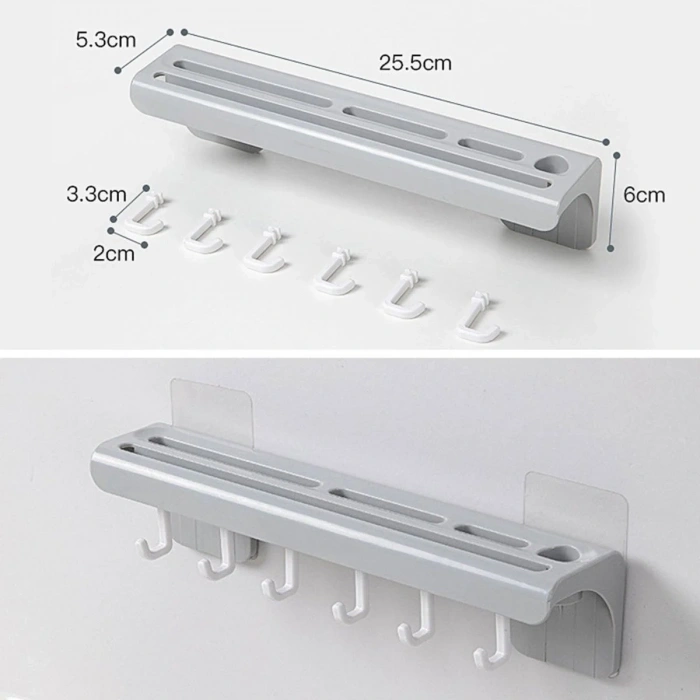 Ergonomik Mutfak Bıçakları İçin Dayanıklı Organizer Askı