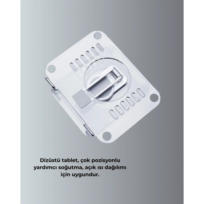 Ergonomik Tablet Destek Standı Çift Eksenli Yeni Nesil