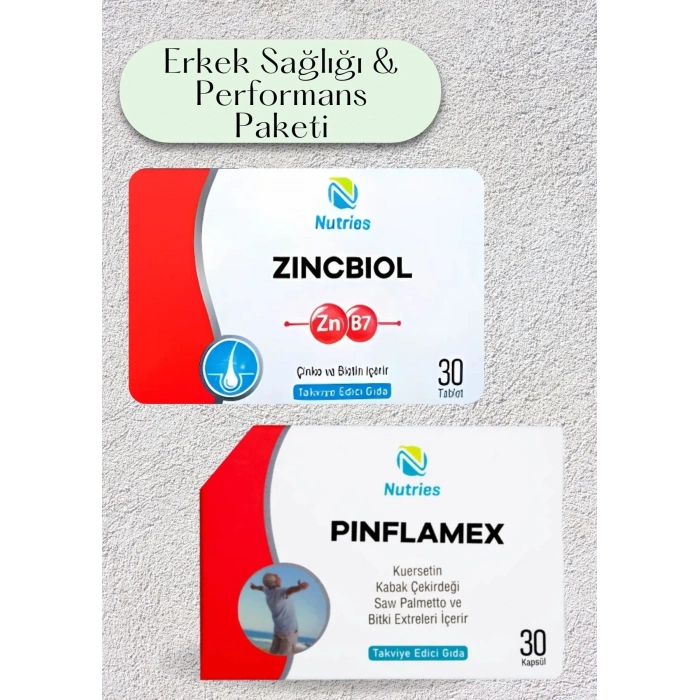 Erkek Sağlığı & Performans Paketi – Güç, Destek Ve Vitalite