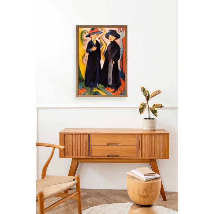 Ernst Ludwig Ahşap Çerçeveli Tablo 23 x 30