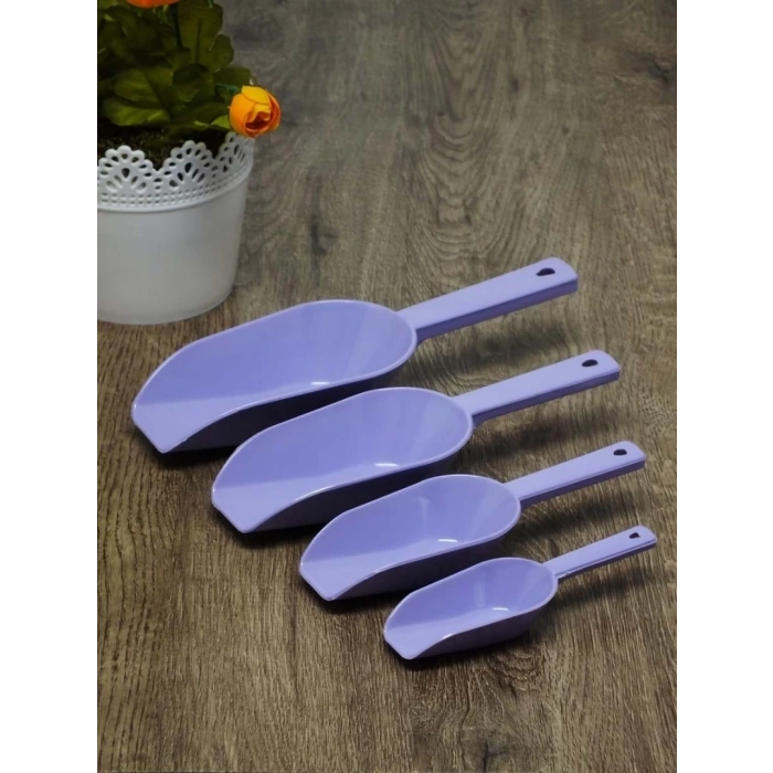 Erzak Küreği - 4 lü ölçü Küreği Asorti (5365)