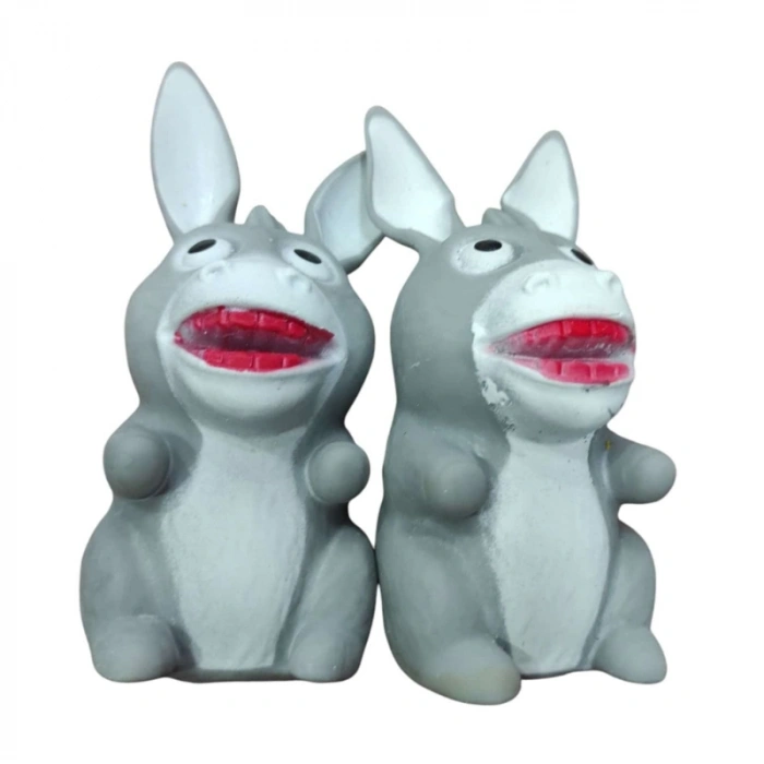 Eşek Tasarımlı Squishy - 12li Paket - Yumuşak Oyuncak