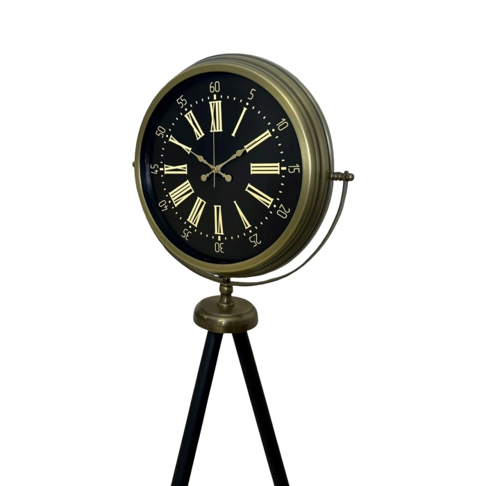 Vintage Splendor Tripod Floor Clock