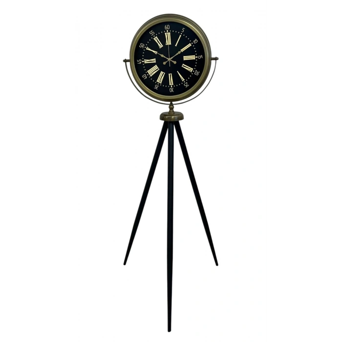 Vintage Splendor Tripod Floor Clock