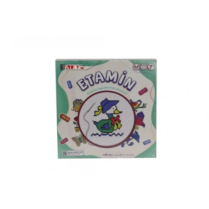 Etamin Seti 5li Renkli Nakış Malzemeleri