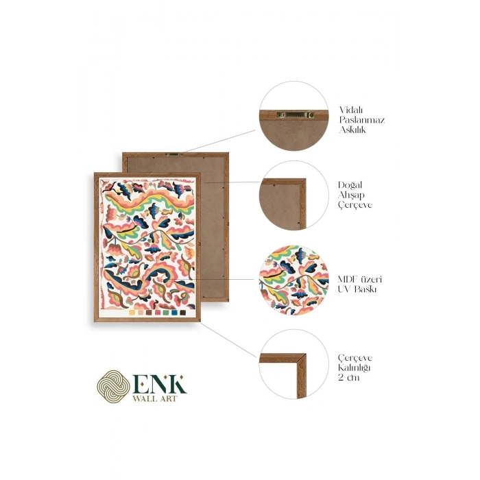 Etna Wiswall Ahşap Çerçeveli Tablo 23 x 30