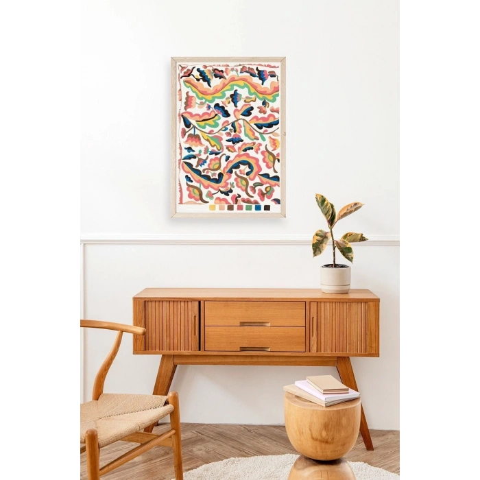 Etna Wiswall Ahşap Çerçeveli Tablo 30 x 42