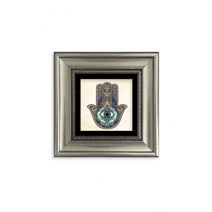 Fatma Ana Eli Çerçeveli Taş Tablo 20 cm