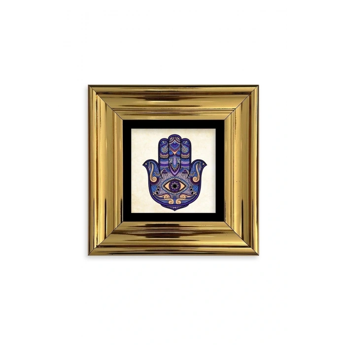 Fatma Ana Eli Çerçeveli Taş Tablo 20 cm