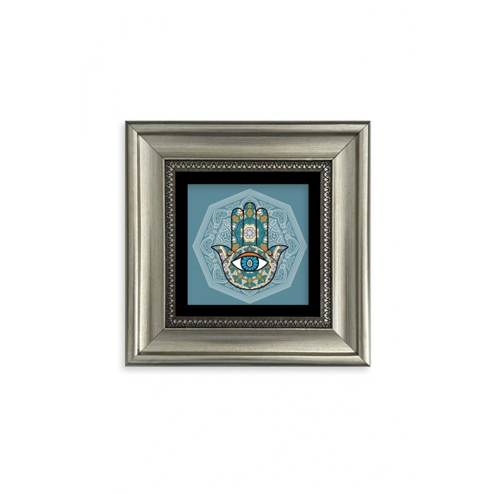 Fatma Ana Eli Çerçeveli Taş Tablo 20 cm