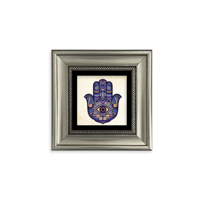 Fatma Ana Eli Çerçeveli Taş Tablo 20 cm