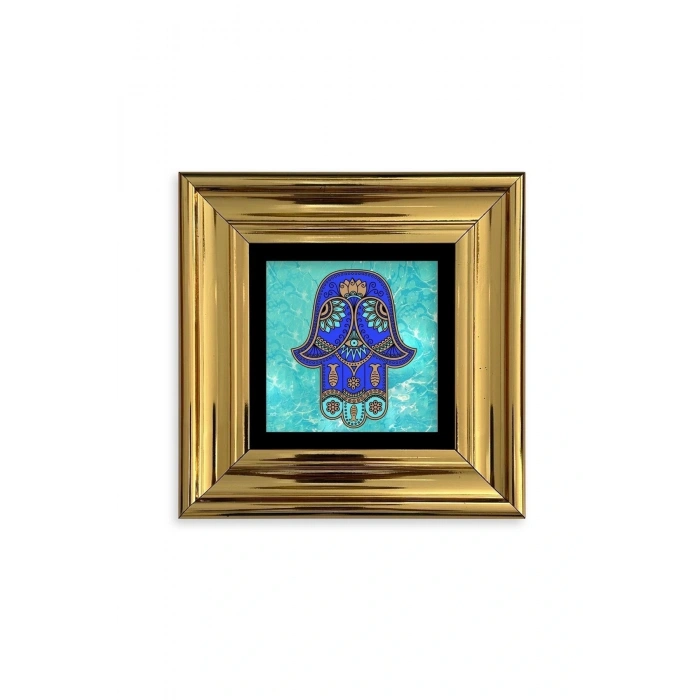 Fatma Ana Eli Çerçeveli Taş Tablo 20 cm