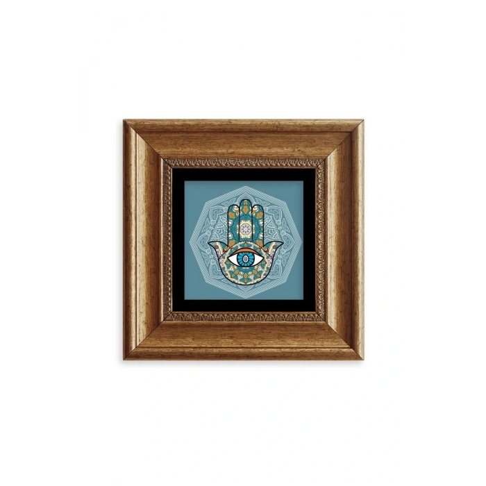 Fatma Ana Eli Çerçeveli Taş Tablo 20 cm