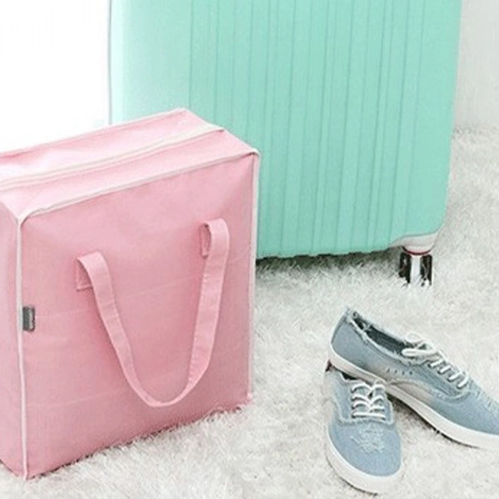 Fermuarlı Pratik Ayakkabı Saklama ve Taşıma Hurcu Valizi Çantası (5365)