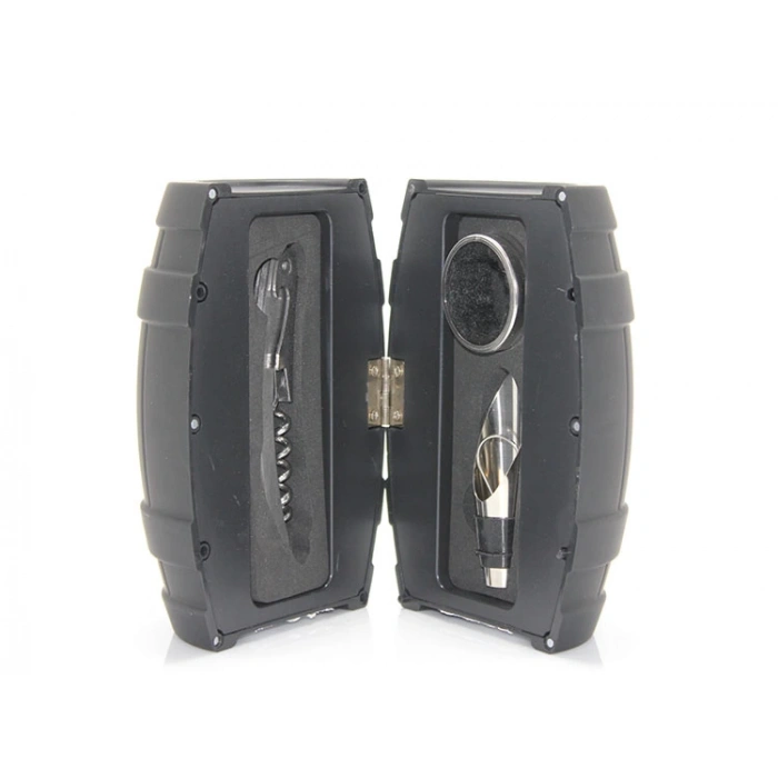 Набор для открывания винных бутылок в виде бочки