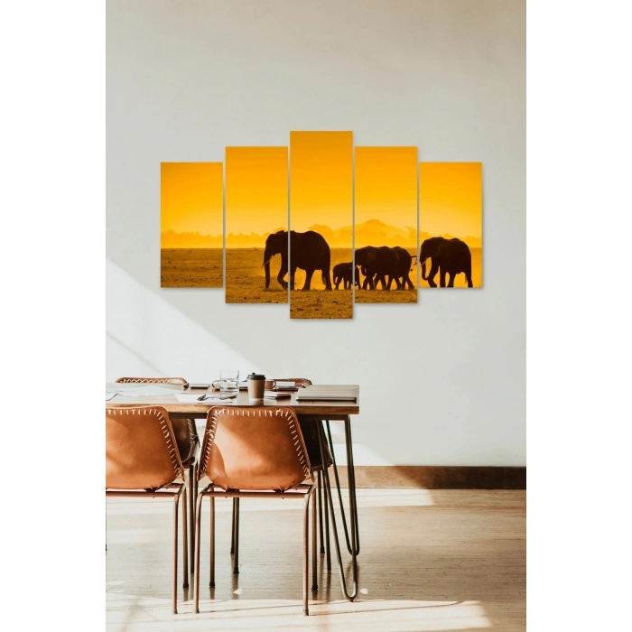 Filler 5 Parçalı Mdf Tablo 60 x 100