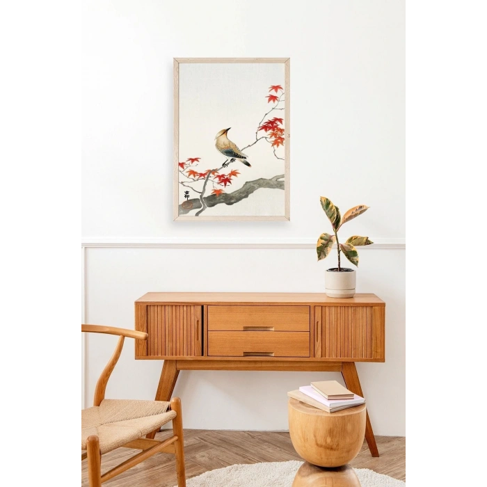 Floral Eclectic Ahşap Çerçeveli Tablo 17 x 23