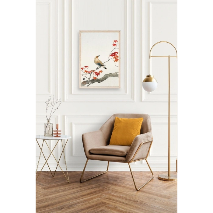 Floral Eclectic Ahşap Çerçeveli Tablo 23 x 30