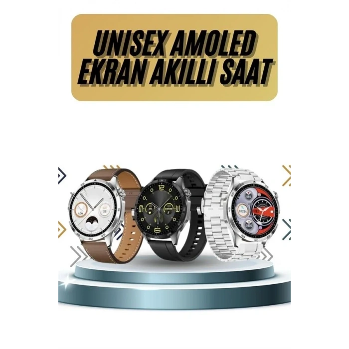Fonksiyonel Akıllı Saat 5.0 Bluetooth Bağlantılı 1.55 İnç
