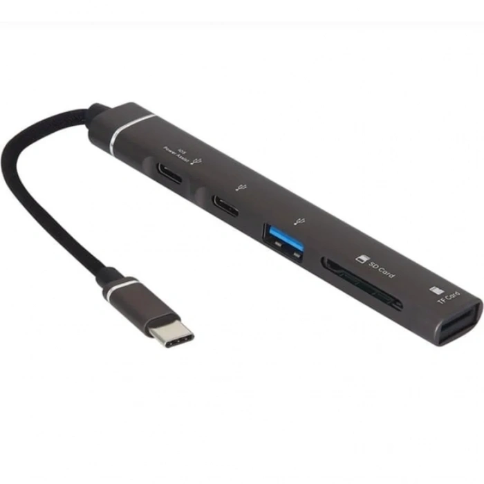 Fonksiyonel Type-c Hub 5li Set İle Hızlı Bağlantı