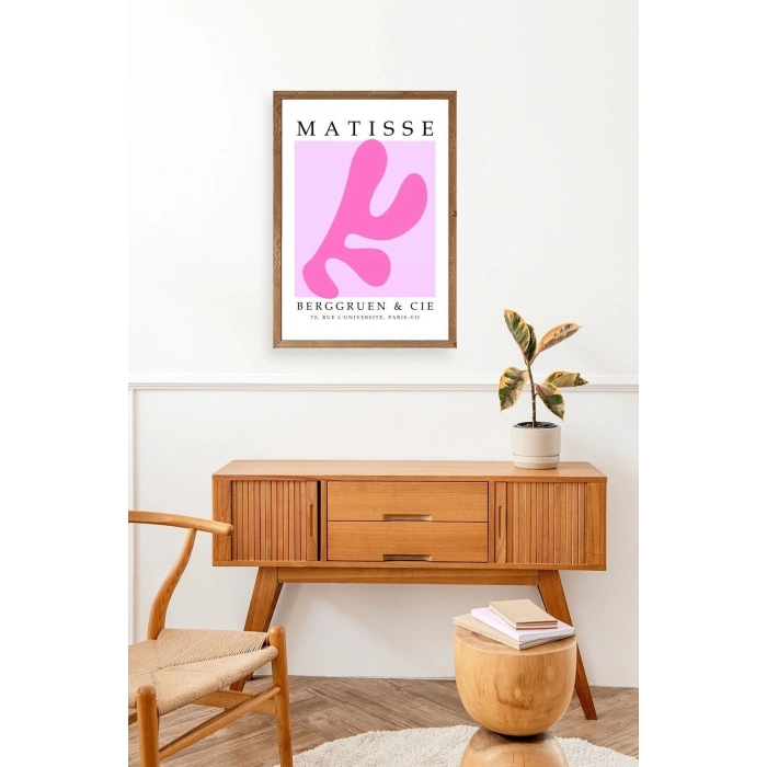 Fransız Ahşap Çerçeveli Tablo 17 x 23