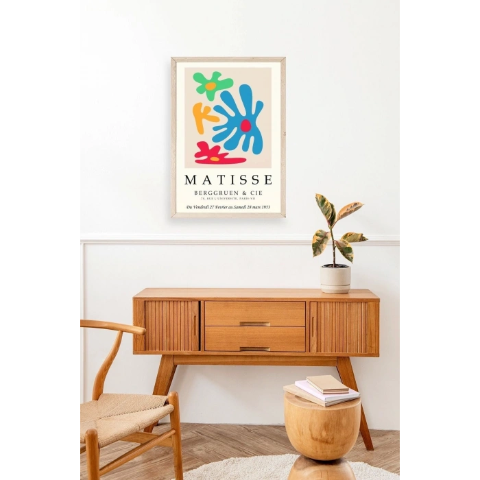 Fransız Ahşap Çerçeveli Tablo 23 x 30