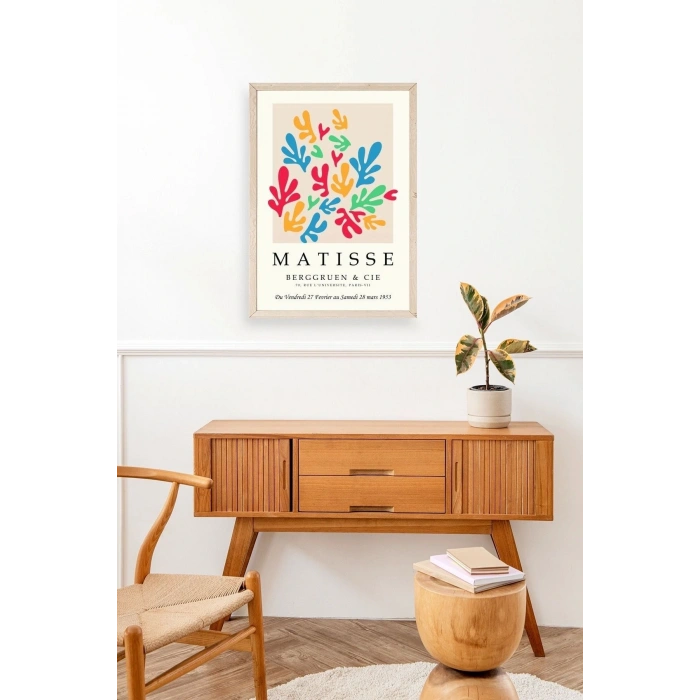 Fransız Ahşap Çerçeveli Tablo 30 x 42