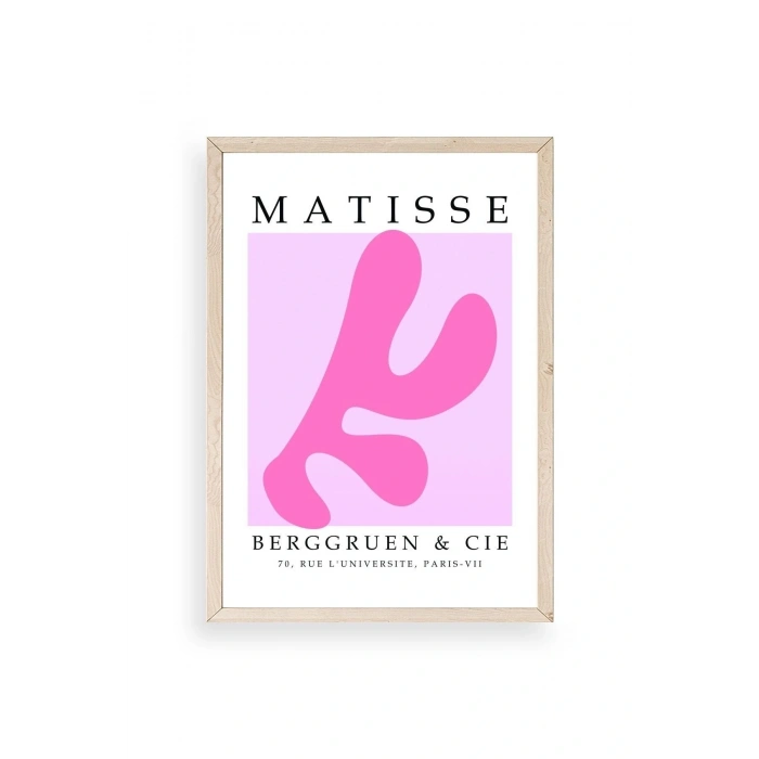 Fransız Ahşap Çerçeveli Tablo 50 x 70