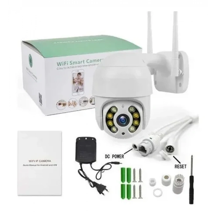 Full Hd 1080P IP66 Wifi Smart Motion Sensor Tracking 4x Zoom Waterproof Ip Camera (5365)