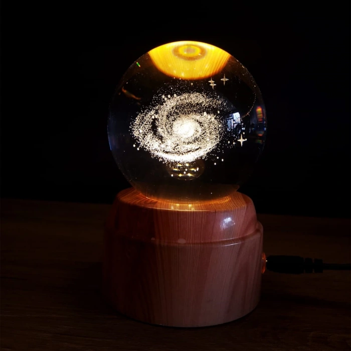 Galaxy Planet Designed Rotating Desk Lamp