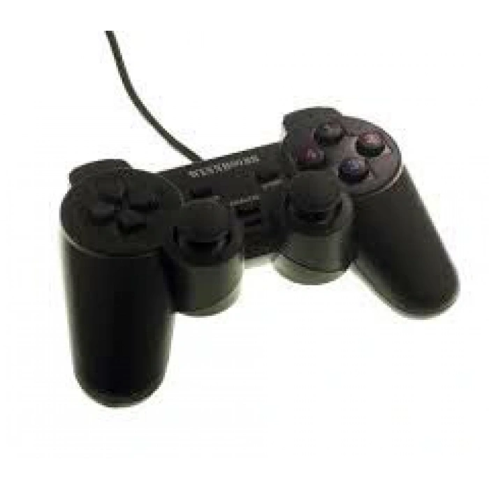 GAME JOYPAD PC ANALOG SİYAH OYUN KOLU PL-2596 (5365)