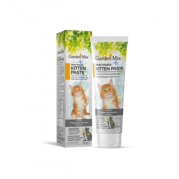 Garden mix kedi kitten  multivitamin macun 100 g