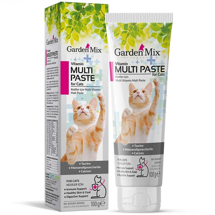 Garden mix kedi multivitamin macun 100 g