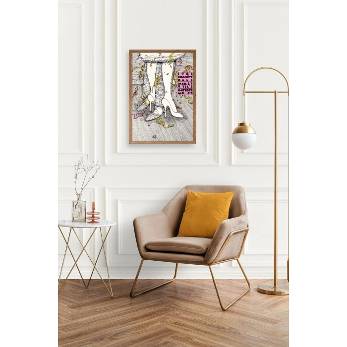 Gastbys Ahşap Çerçeveli Tablo 50 x 70