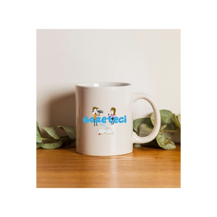 Gazeteci Meslek Kupa Bardak