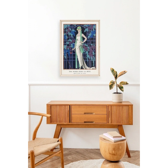 George Barber Ahşap Çerçeveli Tablo 30 x 42