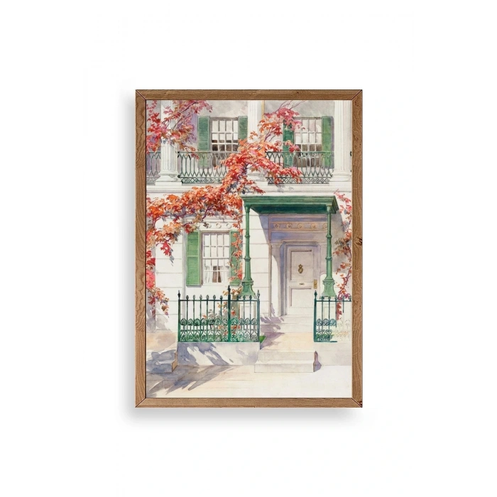 Gilbert Sackerman Ahşap Çerçeveli Tablo 17 x 23