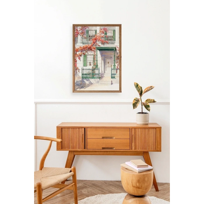 Gilbert Sackerman Ahşap Çerçeveli Tablo 50 x 70