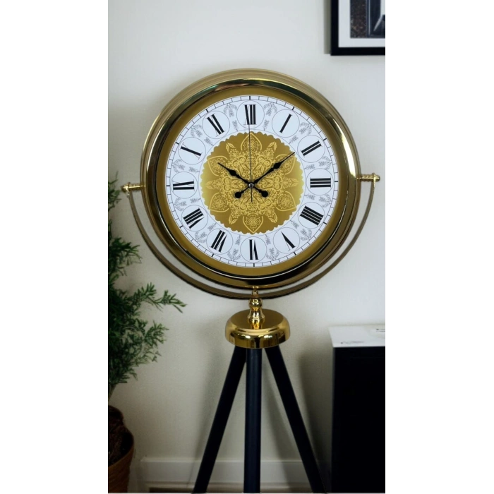 Gold Asalet Tripod Ayaklı Saat