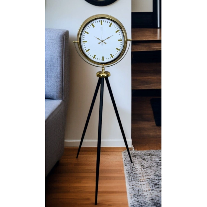 Gold Balance Tripod Ayaklı Saat