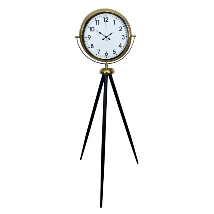 Gold Klasik Tripod Ayaklı Saat