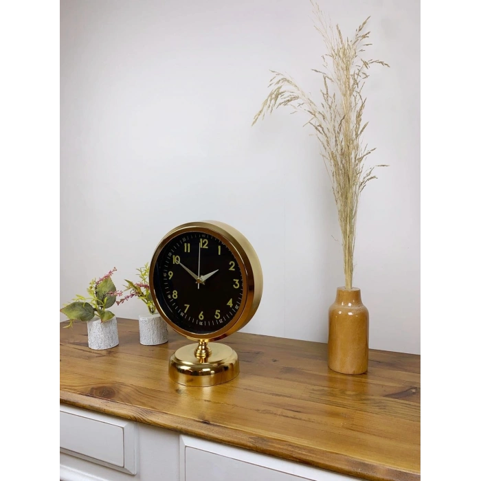Gold Metal Tokyo Masa Saati 25×20 cm