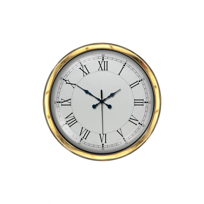 Zentime 40 Cm Gold Luxury Decorative Wall Clock
