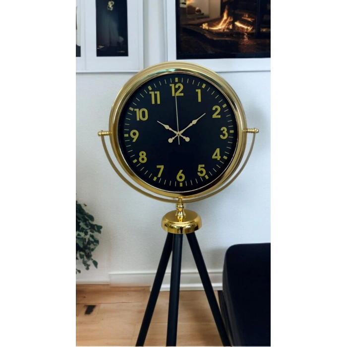 Gold Standart Tripod Ayaklı Saat