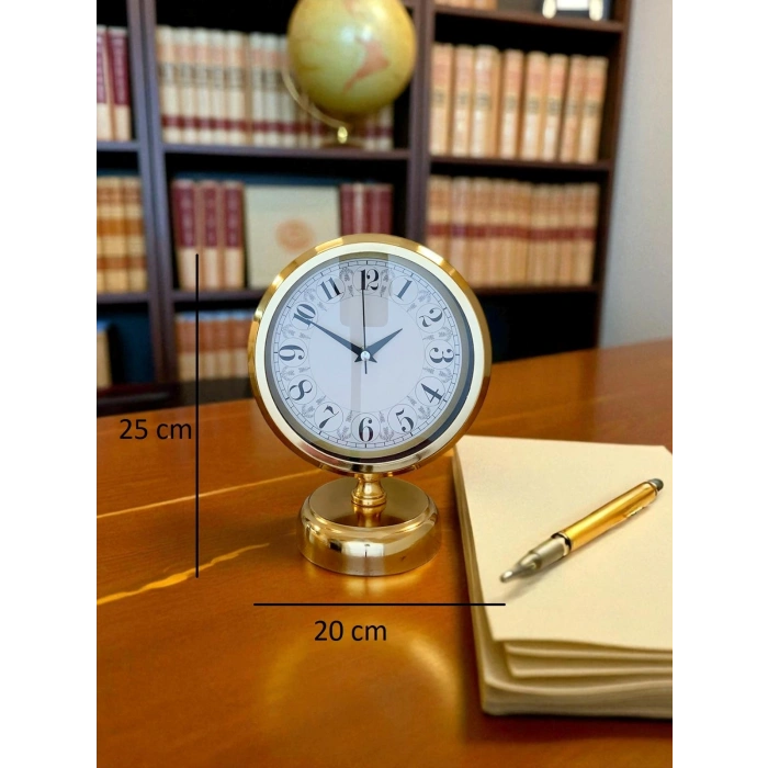 Golden Grace 25 x 20 Gold Metal Masa Saati