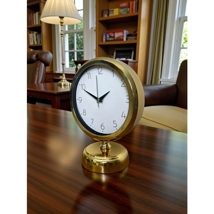 Golden Time 25 x 20 Cm Metal Masa Saati