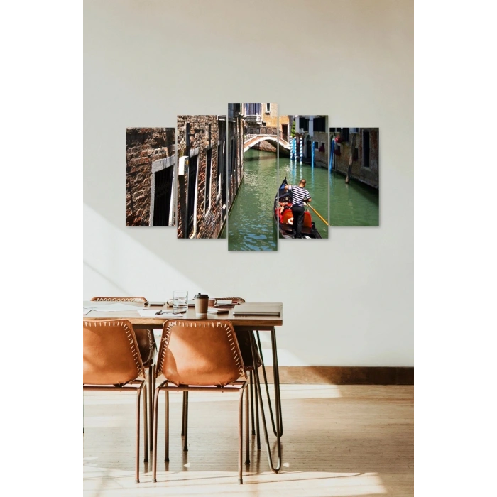 Gondol 5 Parçalı Mdf Tablo 60 x 100