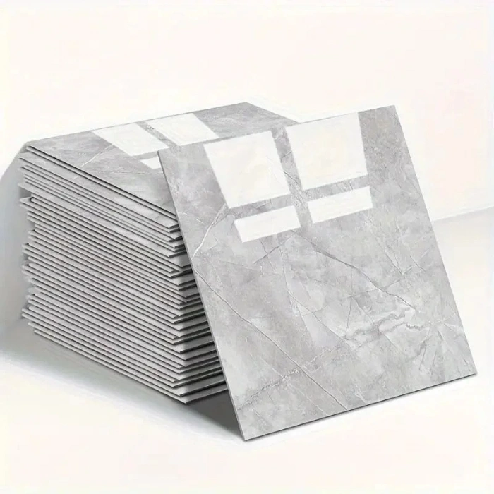 Gri Mermer Desen Du Sticker (30*30)