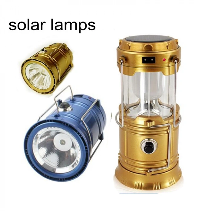 Güneş Enerjili Açılır Kapanır Kamp Lambası (5365)